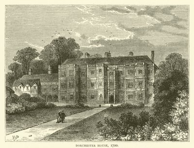 Dorchester House, 1700 von English School